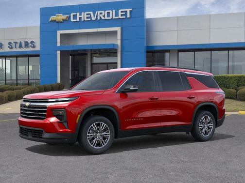 Radiant Red 2026 Chevrolet Traverse LT