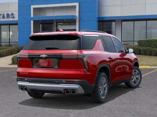 Radiant Red 2026 Chevrolet Traverse LT