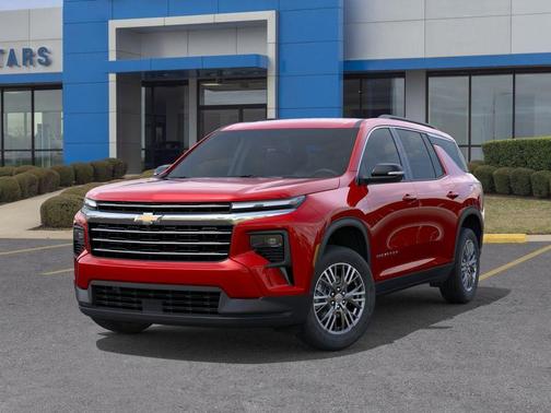 Radiant Red 2026 Chevrolet Traverse LT