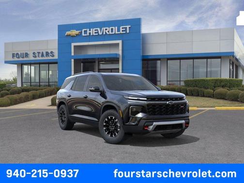 Black Metallic 2026 Chevrolet Traverse Z71
