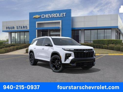 Polar White 2026 Chevrolet Traverse RS