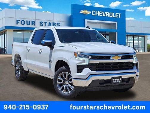 Summit White 2026 Chevrolet Silverado 1500 LT