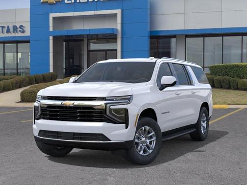 Summit White 2026 Chevrolet Suburban LS