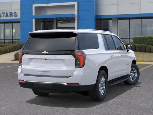 Summit White 2026 Chevrolet Suburban LS