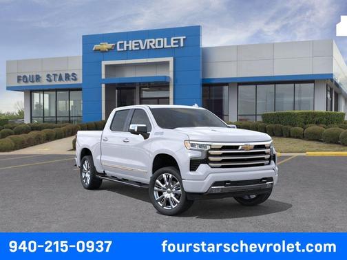 Polar White 2026 Chevrolet Silverado 1500 High Country