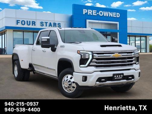 Iridescent Pearl Tricoat 2024 Chevrolet Silverado 3500 High Country