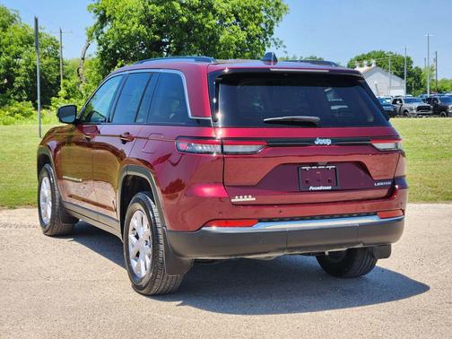 Velvet Red Pearlcoat 2022 Jeep Grand Cherokee Limited