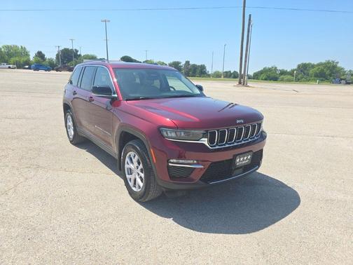 Velvet Red Pearlcoat 2022 Jeep Grand Cherokee Limited