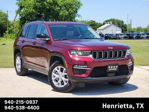 Velvet Red Pearlcoat 2022 Jeep Grand Cherokee Limited