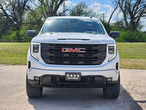 Summit White 2023 GMC Sierra 1500 Elevation