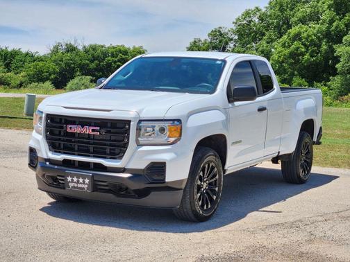 Summit White 2022 GMC Canyon Elevation Standard