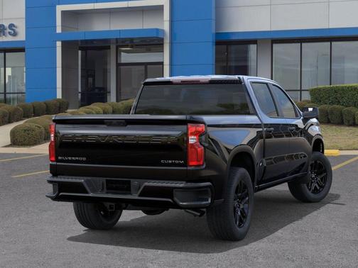 Black 2026 Chevrolet Silverado 1500 Custom