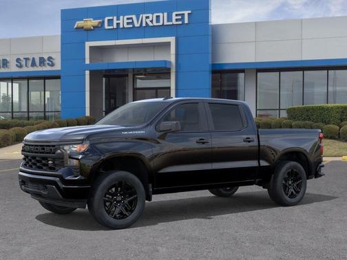 Black 2026 Chevrolet Silverado 1500 Custom