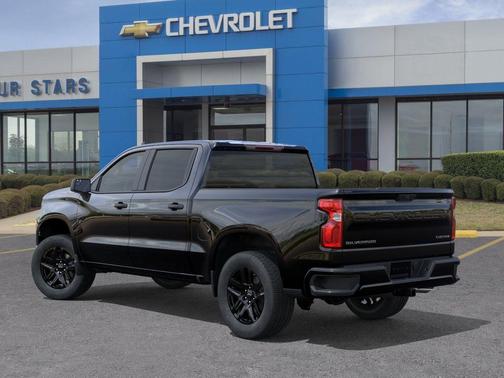 Black 2026 Chevrolet Silverado 1500 Custom