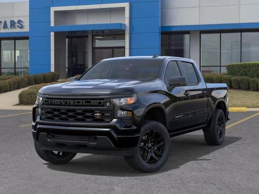 Black 2026 Chevrolet Silverado 1500 Custom