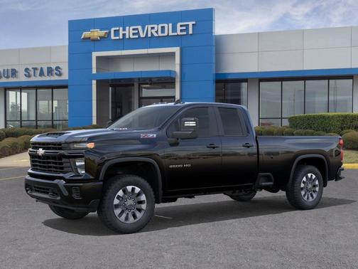 Black 2026 Chevrolet Silverado 2500 Custom