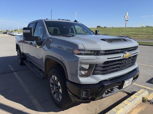 Slate Gray Metallic 2024 Chevrolet Silverado 2500 Custom