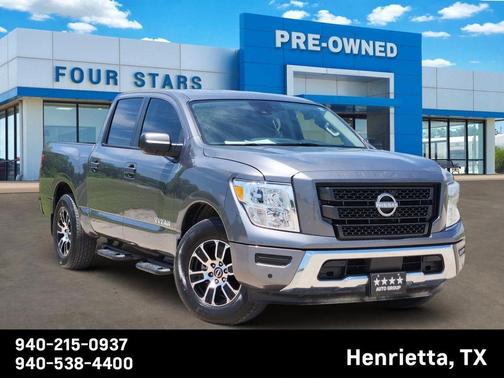 Gun Metallic 2024 Nissan Titan SV