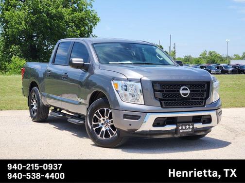 Gun Metallic 2024 Nissan Titan SV