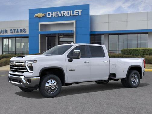 Summit White 2026 Chevrolet Silverado 3500 LTZ