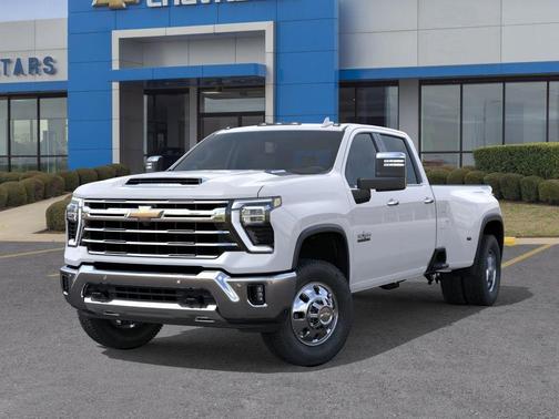 Summit White 2026 Chevrolet Silverado 3500 LTZ