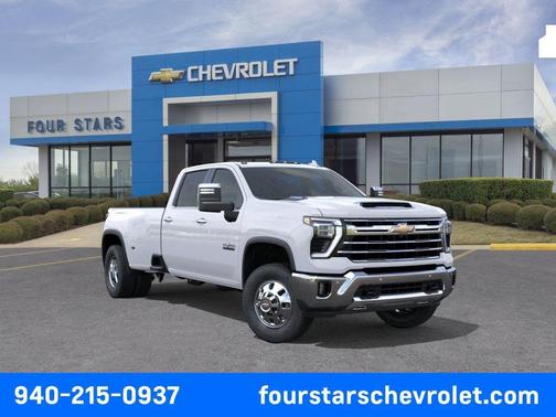 Summit White 2026 Chevrolet Silverado 3500 LTZ