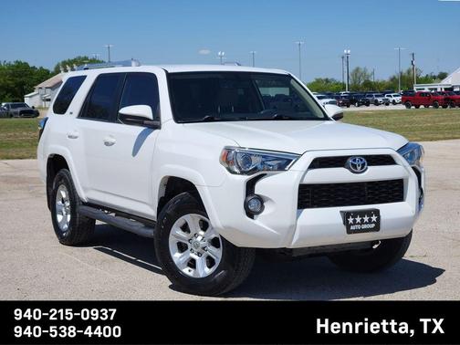 Super White 2018 Toyota 4Runner SR5