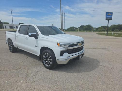 Summit White 2023 Chevrolet Silverado 1500 LT