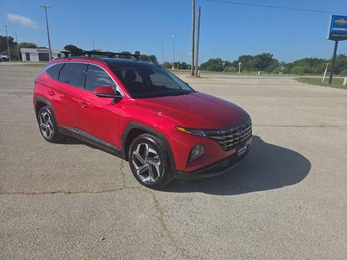 Calypso Red 2023 Hyundai TUCSON Limited