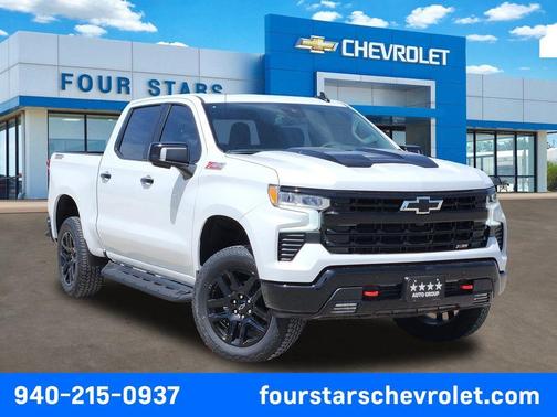 Summit White 2026 Chevrolet Silverado 1500 LT Trail Boss