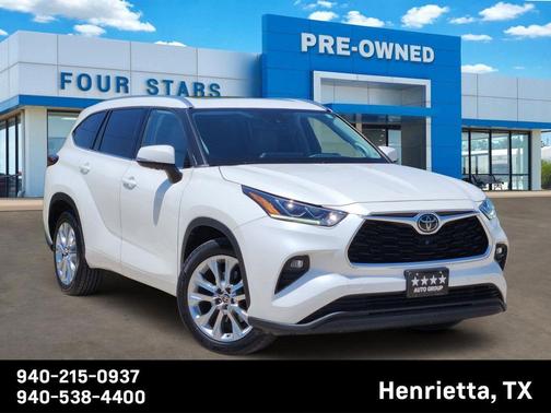 Blizzard Pearl 2021 Toyota Highlander Limited