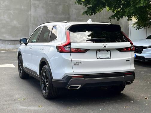 Platinum White Pearl 2024 Honda CR-V Hybrid Sport AWD