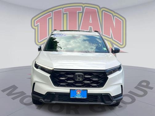 Platinum White Pearl 2024 Honda CR-V Hybrid Sport AWD
