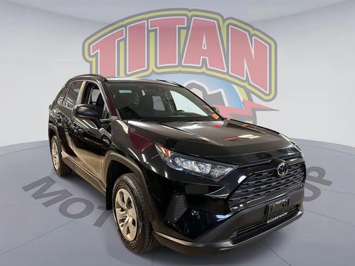 Midnight Black Metallic 2021 Toyota RAV4 LE