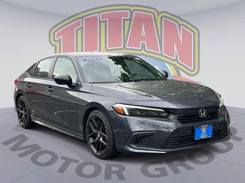 Meteorite Gray Metallic 2022 Honda Civic Sport