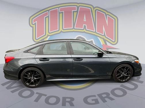 Meteorite Gray Metallic 2022 Honda Civic Sport