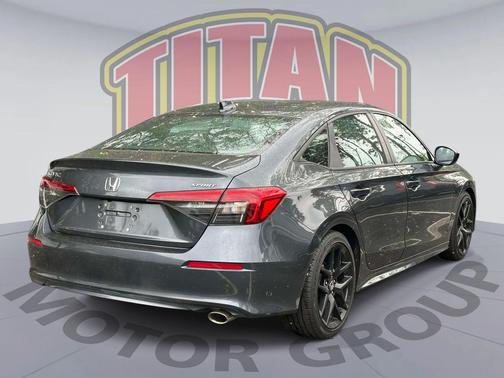 Meteorite Gray Metallic 2022 Honda Civic Sport