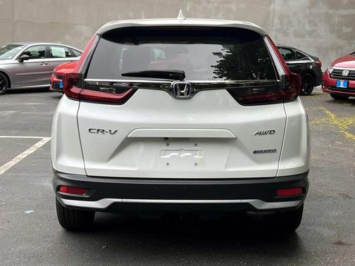 Platinum White Pearl 2022 Honda CR-V Hybrid EX-L