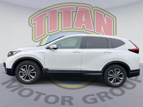 Platinum White Pearl 2022 Honda CR-V Hybrid EX-L