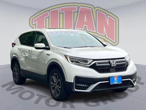 Platinum White Pearl 2022 Honda CR-V Hybrid EX-L