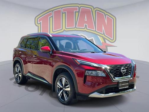 Scarlet Ember Tintcoat 2023 Nissan Rogue Platinum