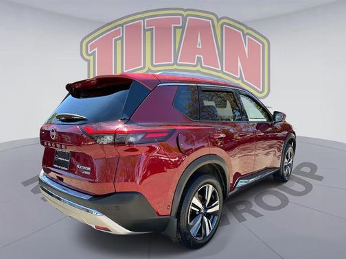Scarlet Ember Tintcoat 2023 Nissan Rogue Platinum