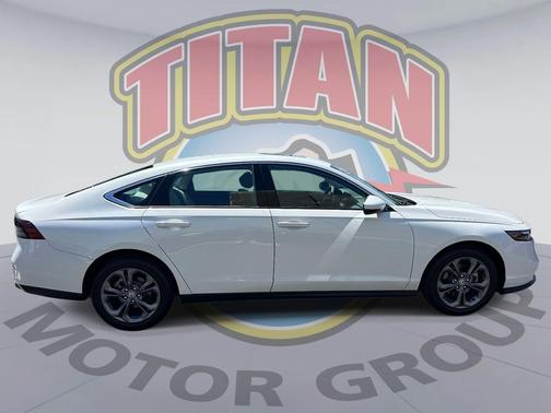 Platinum White Pearl 2024 Honda Accord EX