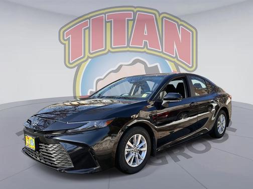 Midnight Black Metallic 2025 Toyota Camry LE