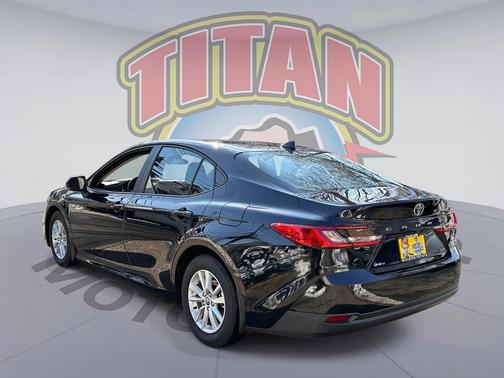 Midnight Black Metallic 2025 Toyota Camry LE