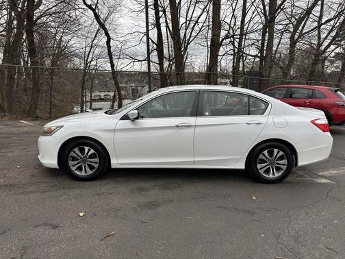 White Orchid Pearl 2015 Honda Accord LX