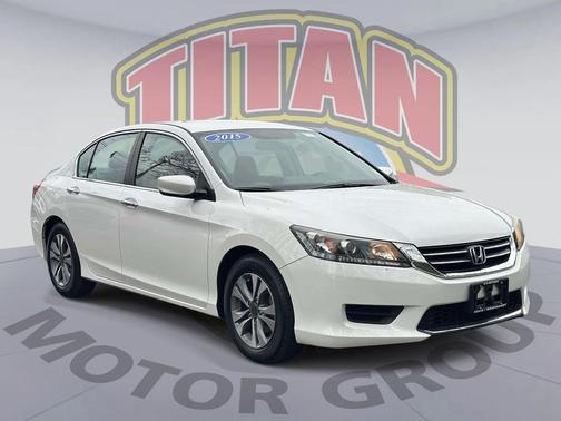 White Orchid Pearl 2015 Honda Accord LX