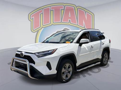 White 2022 Toyota RAV4 XLE