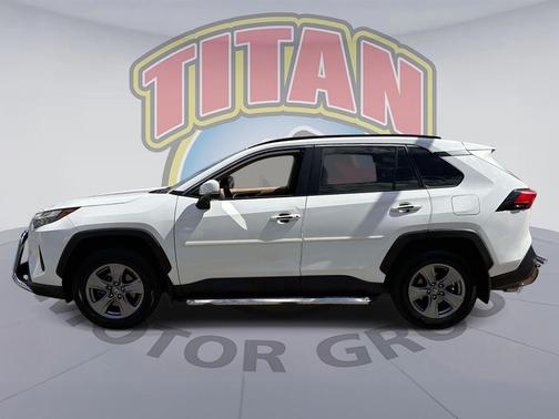 White 2022 Toyota RAV4 XLE