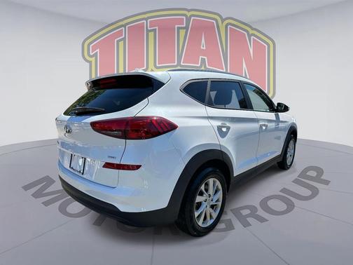 Cream White 2020 Hyundai TUCSON Value